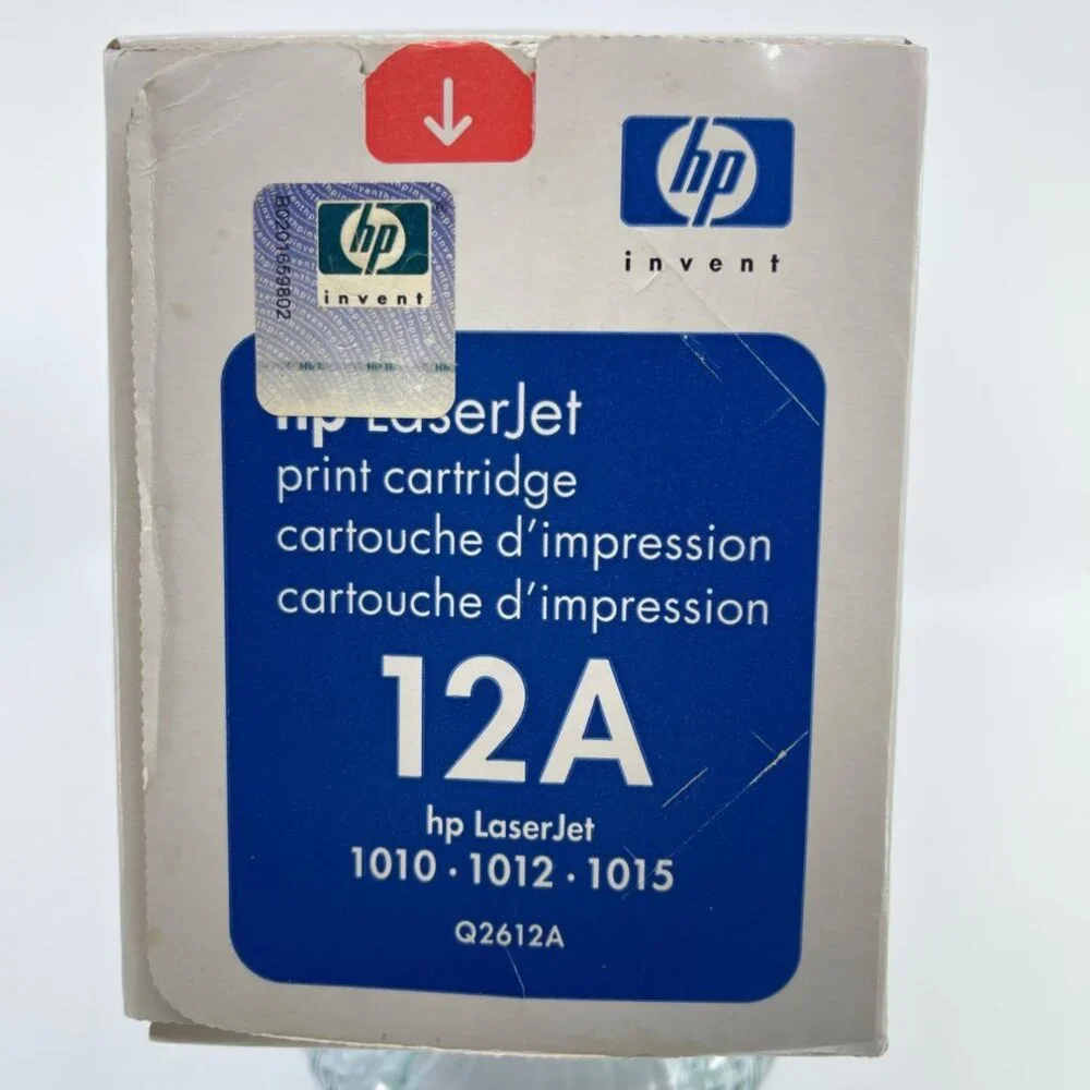 hp 12a laserJet printer qartridge q2612a for 1010/1012/1015 models